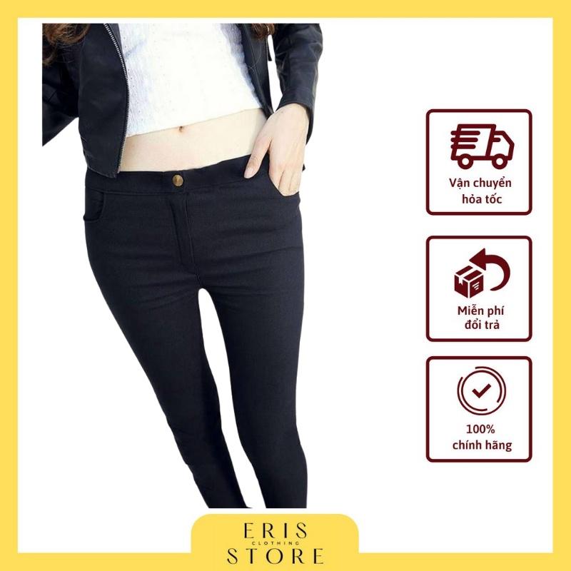 Quần tregging nữ cạp cao chất vải co dãn 4 chiềucao cấp