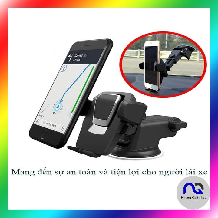 Giá đỡ điện thoại trên ô tô xoay 360 độ chắc chắn an toàn