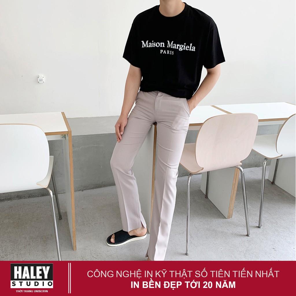 Áo Thun Unisex Tay Lỡ Form Rộng Nam Nữ Maison Margiela DCT phong cách Hàn Quốc TN71 Haley - Beshine Store