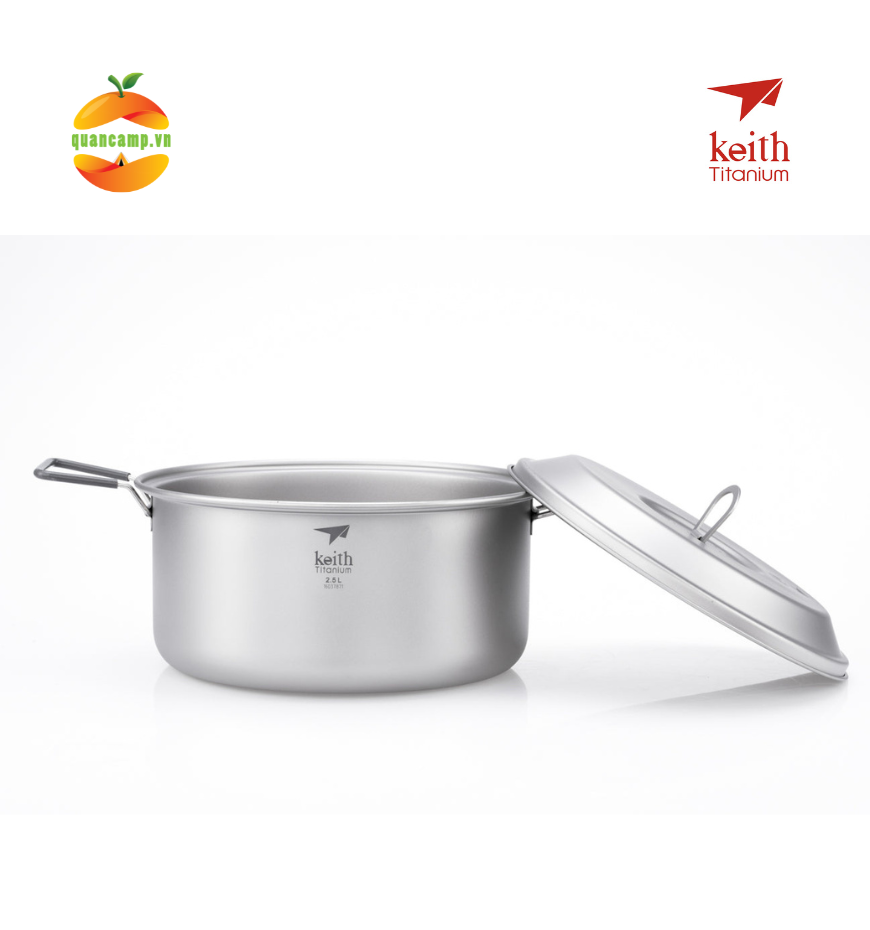 Nồi titanium KEITH Ti6018 2500ml