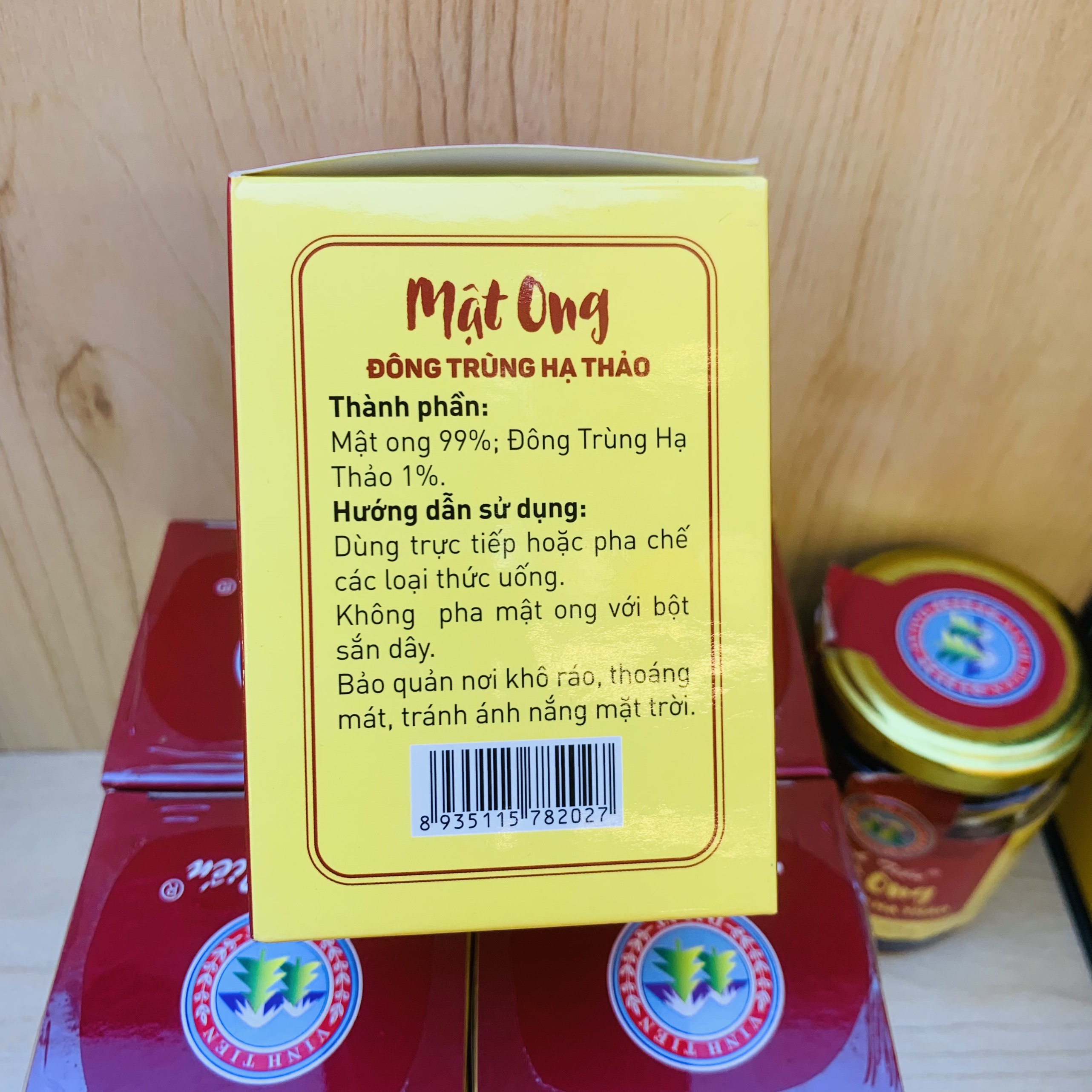 Mật Ong Đông Trùng Hạ Thảo Vĩnh Tiến - Nâng cao sức đề kháng.
