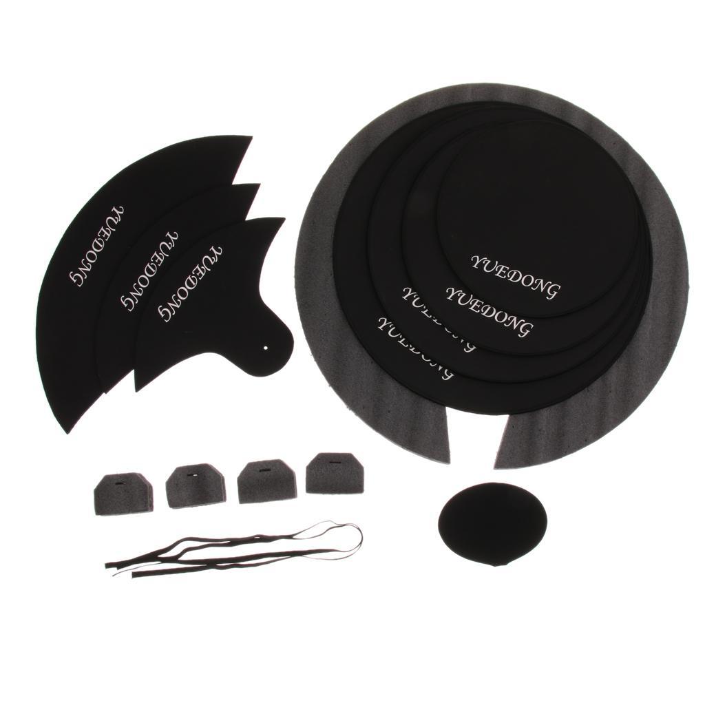 Cymbal Practice Mute Pads Drum Head Pads Drum Set Accessory for Drummer