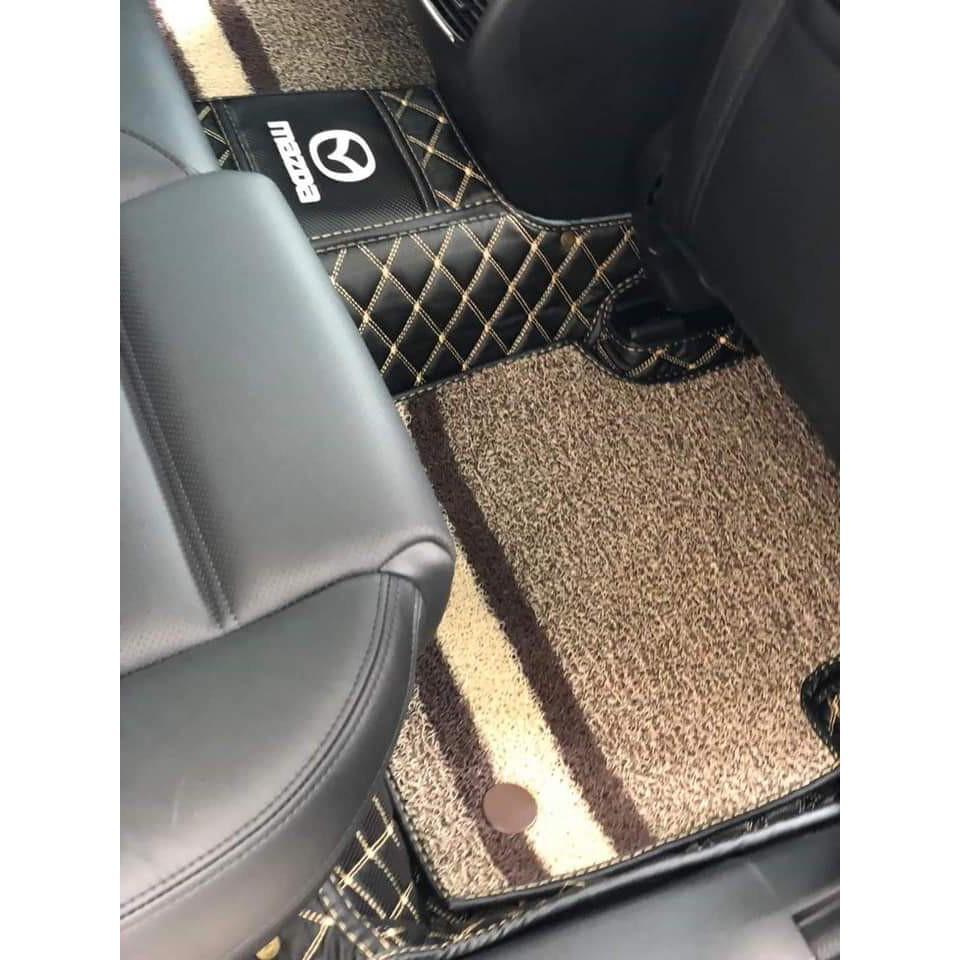 Thảm Lót Sàn Ô Tô Da Pu 6D Cho Mazda 3 2013-2019