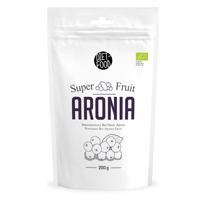Bột Aronia hữu cơ 200g Diet Food Organic Aronia Powder