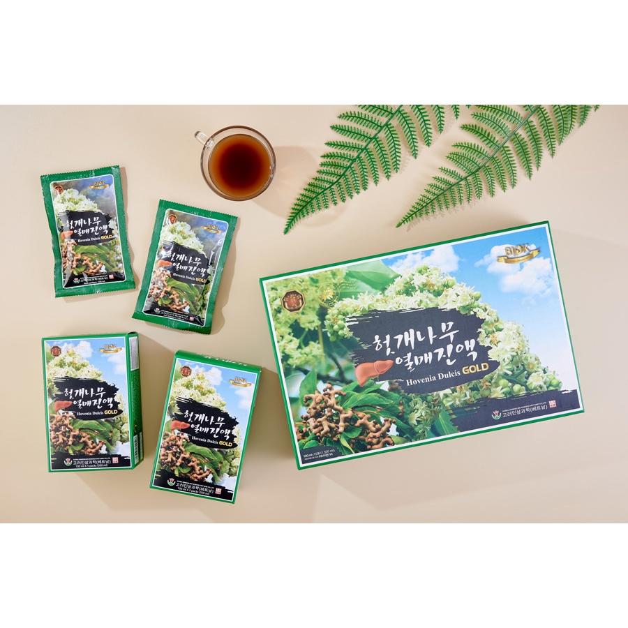 Nước uống Hovenia Dulcis Gold Bổ Gan, Mát Gan