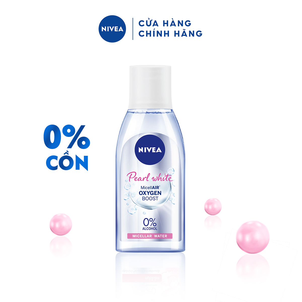 Nước Tẩy Trang NIVEA Pearl White Làm Sáng Da Micellar Water (125ml) - 84910