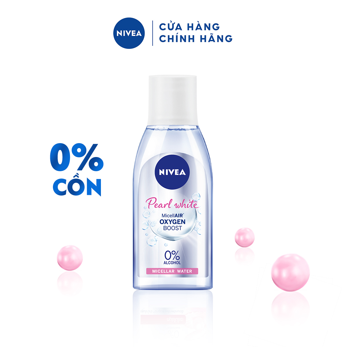 Nước Tẩy Trang NIVEA Pearl Bright Làm Sáng Da Micellar Water (125ml) - 84910