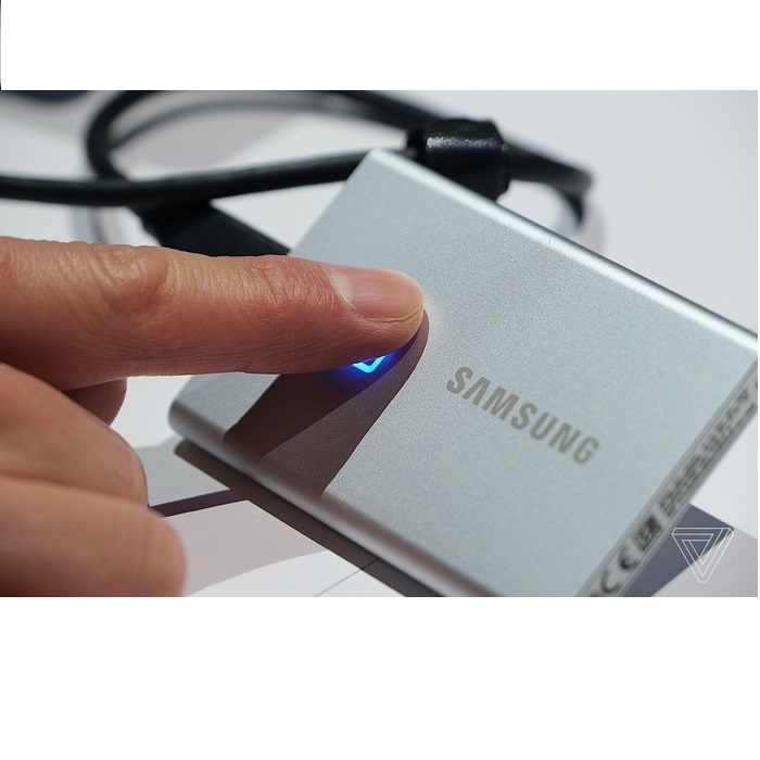 Ổ Cứng Di Động SSD Samsung T7 Touch USB Type C 3.2 Gen 2 MU-PC - Hàng Nhập Khẩu