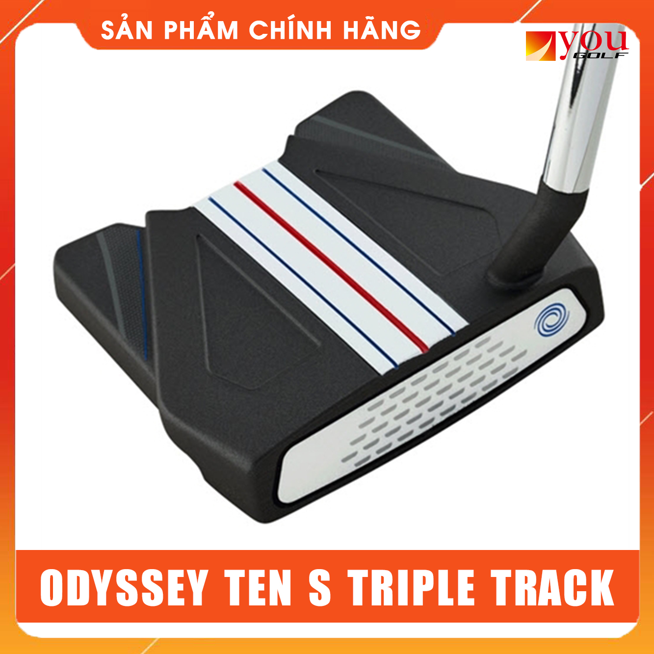 Gậy Golf Putter Odyssey Ten S Triple Track