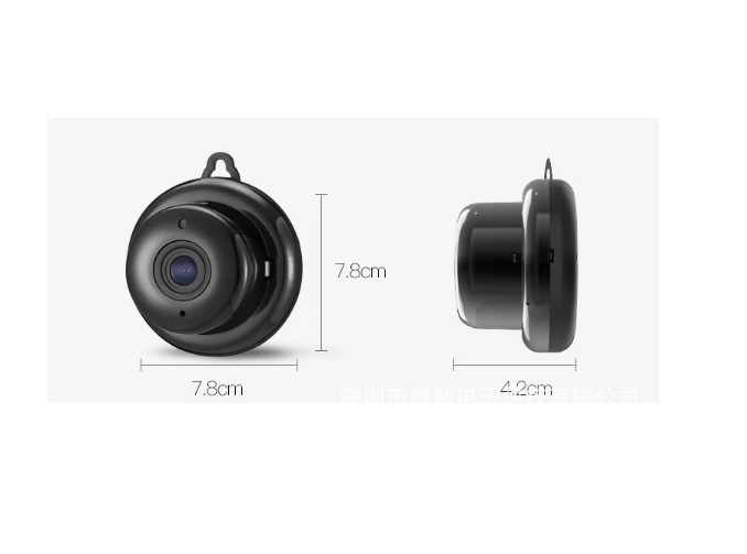 Camera wifi mini không dây Full HD 1080P có báo động chống trộm