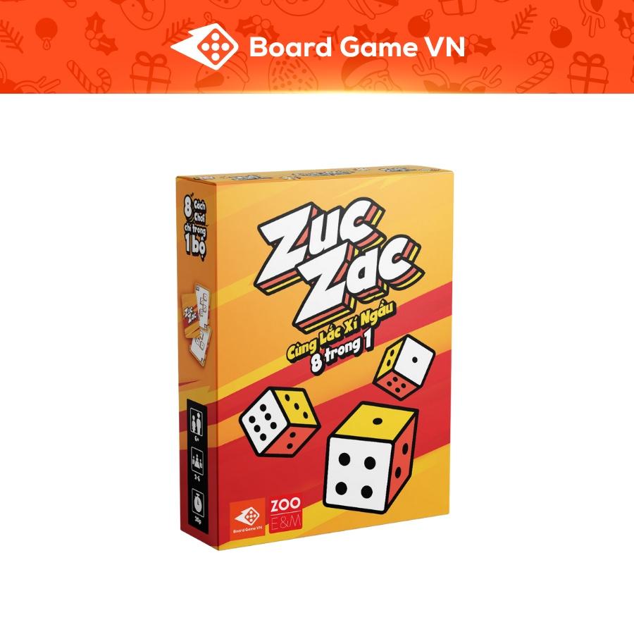 Zuc Zac - Cùng lắc xí ngầu 8 trong 1 - BoardgameVN