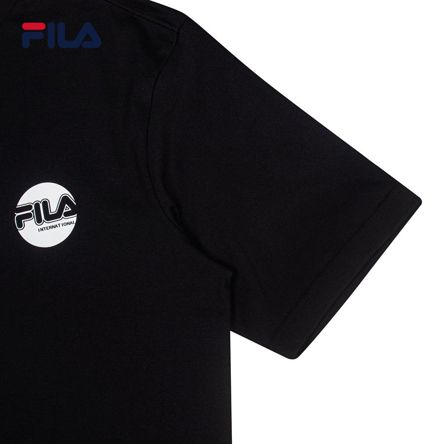 Áo thun tay ngắn thời trang unisex Fila SHORT SLEEVE TEE - FW2RSE3007M-BLK