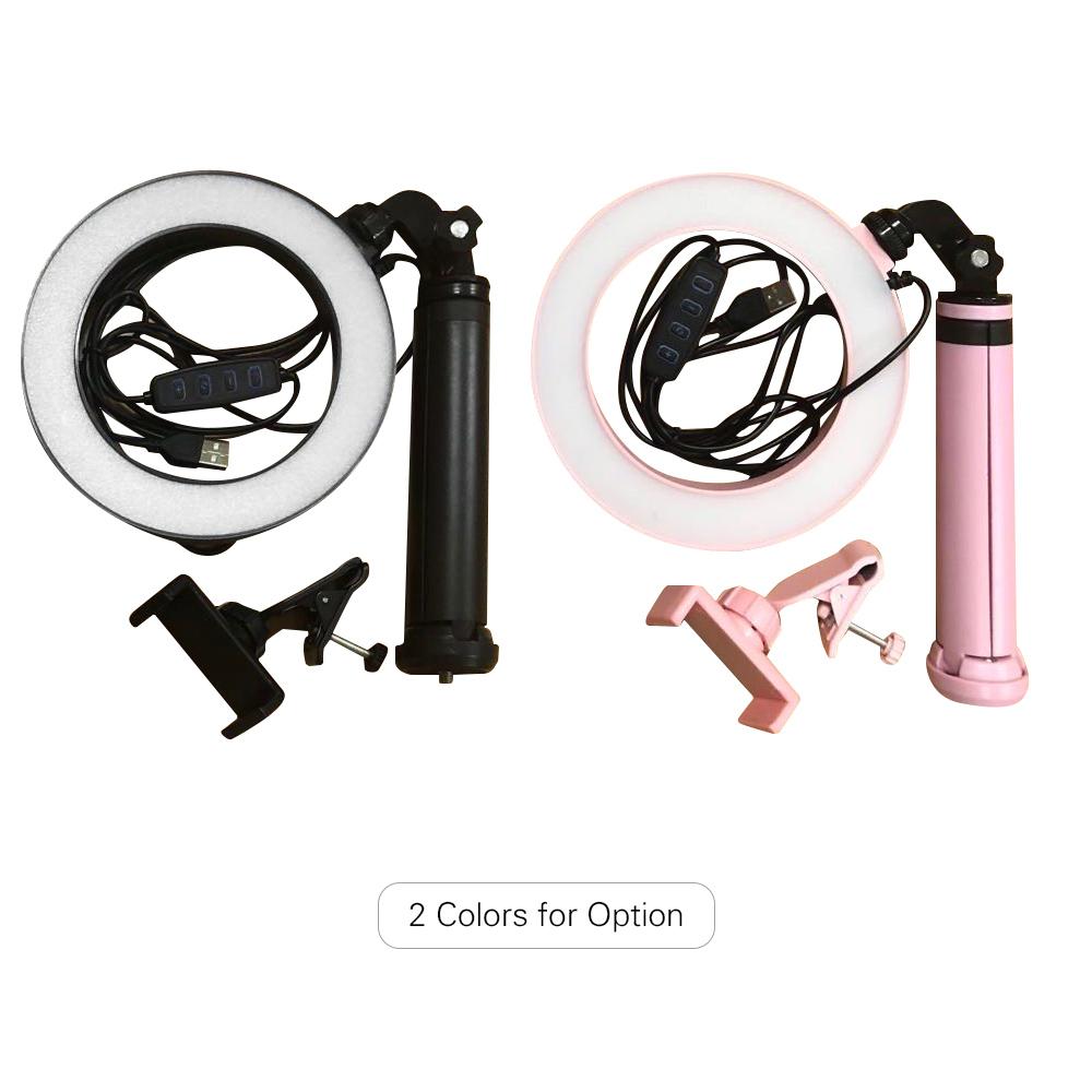 Vòng đèn LED Beauty Light 3 chế độ chiếu sáng Có thể điều chỉnh độ sáng với chân máy Selfie Stick cho Điện thoại