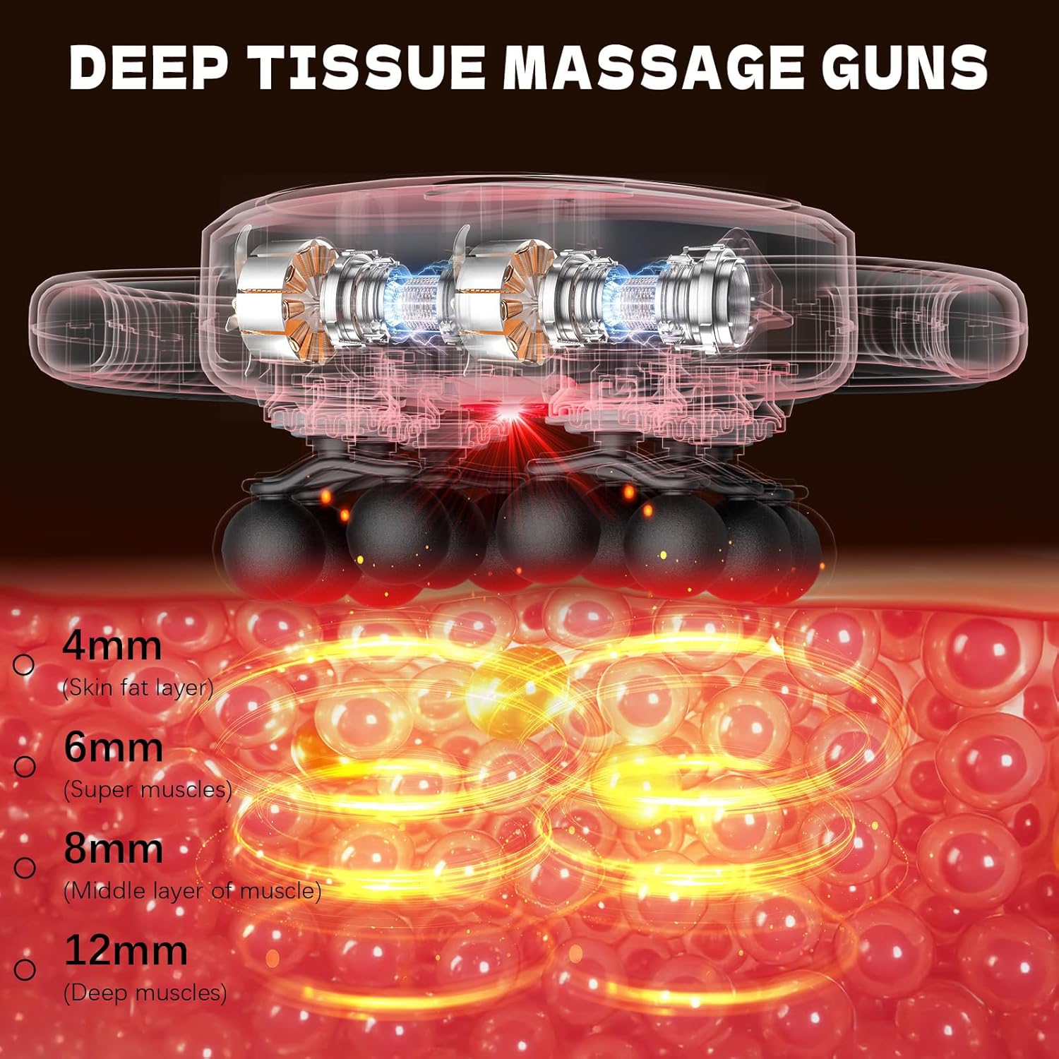 [Tặng củ sạc + cáp sạc] Máy Massage Toàn Thân Cầm Tay , Máy Mát Xa Đấm Lưng, Chân, Tay, Vai, Cổ 12 Đầu, 16 Đầu, 20 Đầu, 22 Đầu GDV - Hàng Chính Hãng