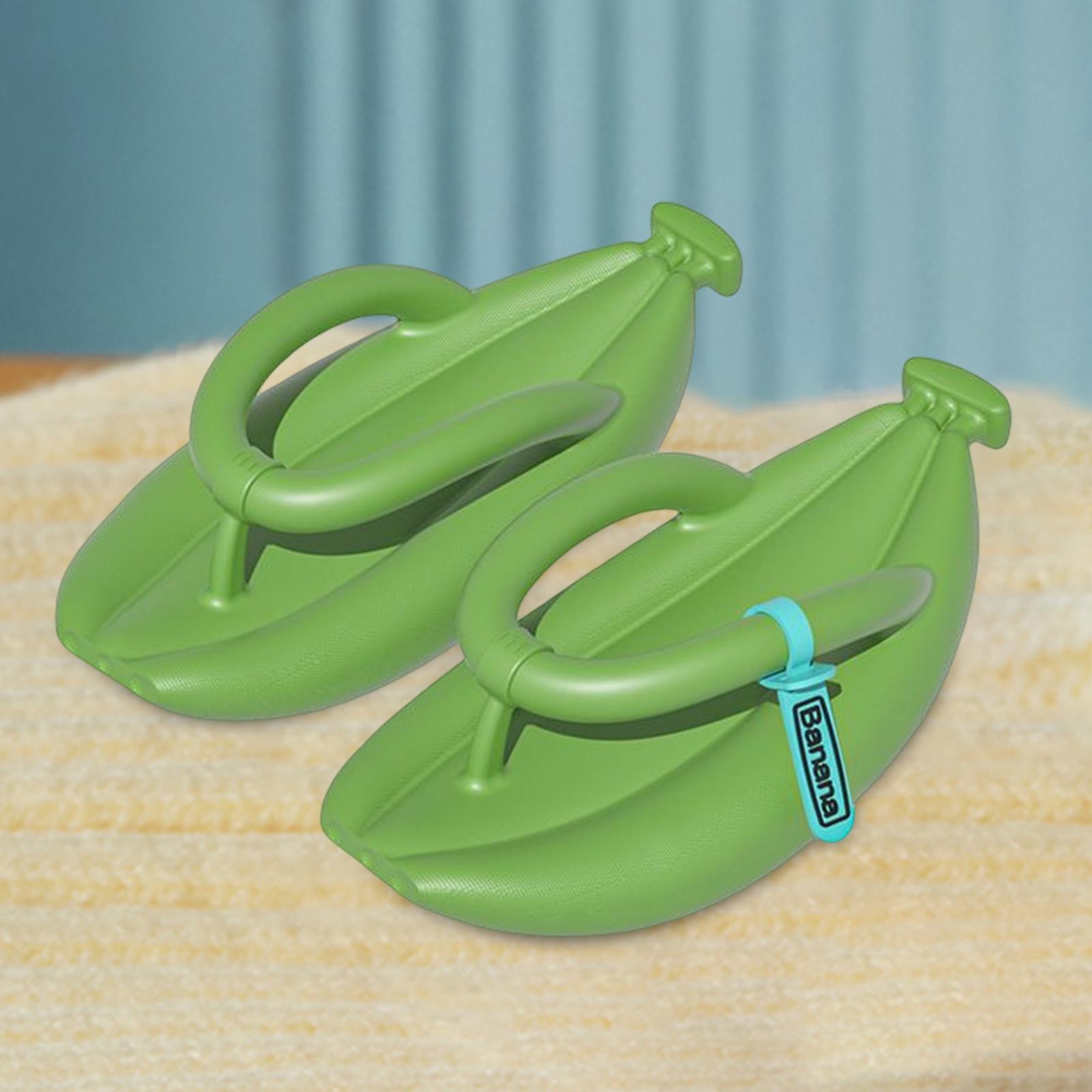 EVA Women' Flops Banana Slippers Comfort Thongs Sandals for Ladies Girls Adults