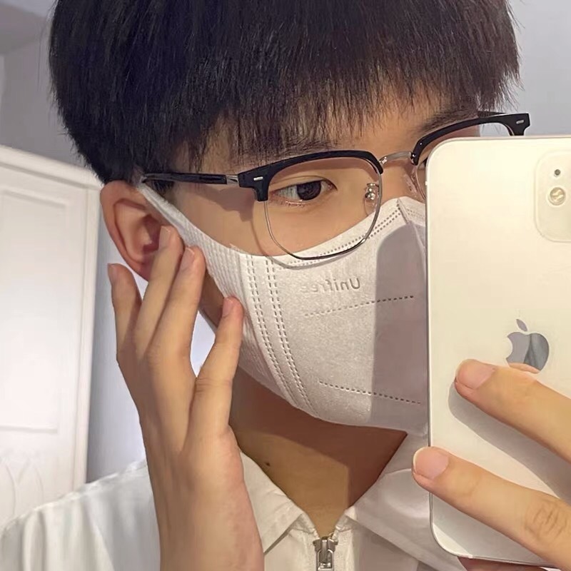 Kính vuông bọc nửa viền cho nam nữ