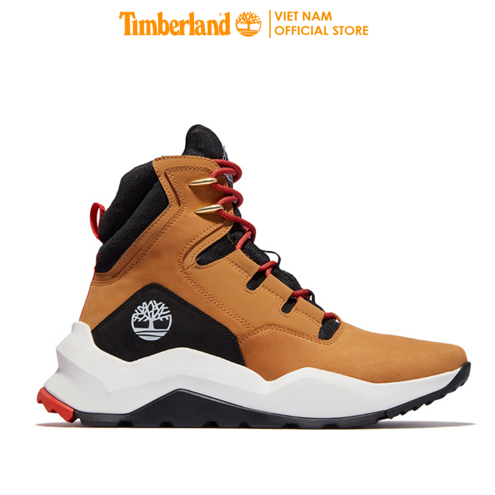 Origianal Giày Thể Thao Cổ Cao Nam Timberland  Madbury Side Zip WP Wheat Nubuck w Black TB0A2H1T24