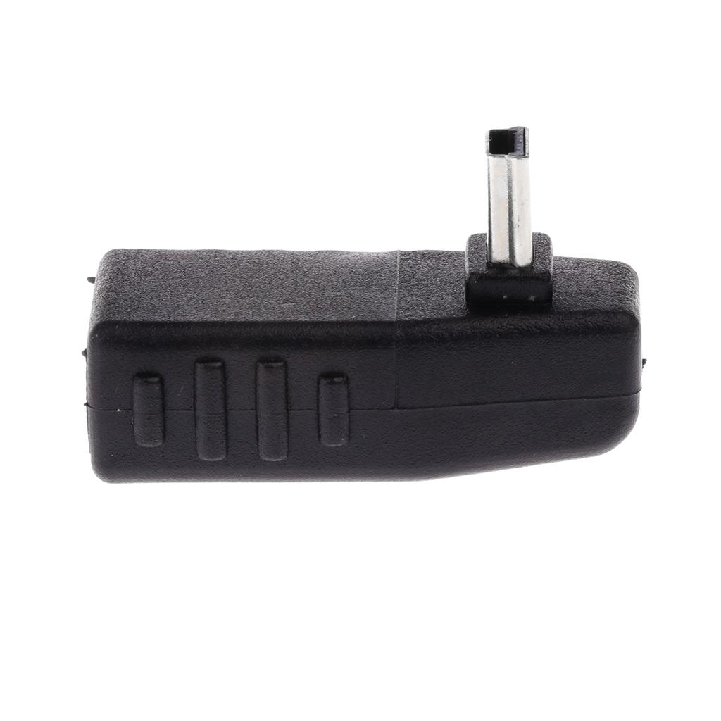 90 Degree Right Angle Mini USB Male to USB Female OTG Adapter Connector