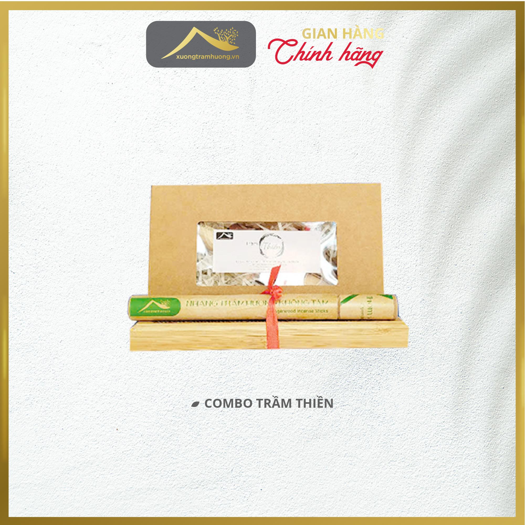 Bộ Trầm Thiền Nhang Trầm Hương Không Tăm Đế Đốt Xưởng Trầm Hương Thơm Dịu /Vừa /Đậm Yoga Thư Giãn