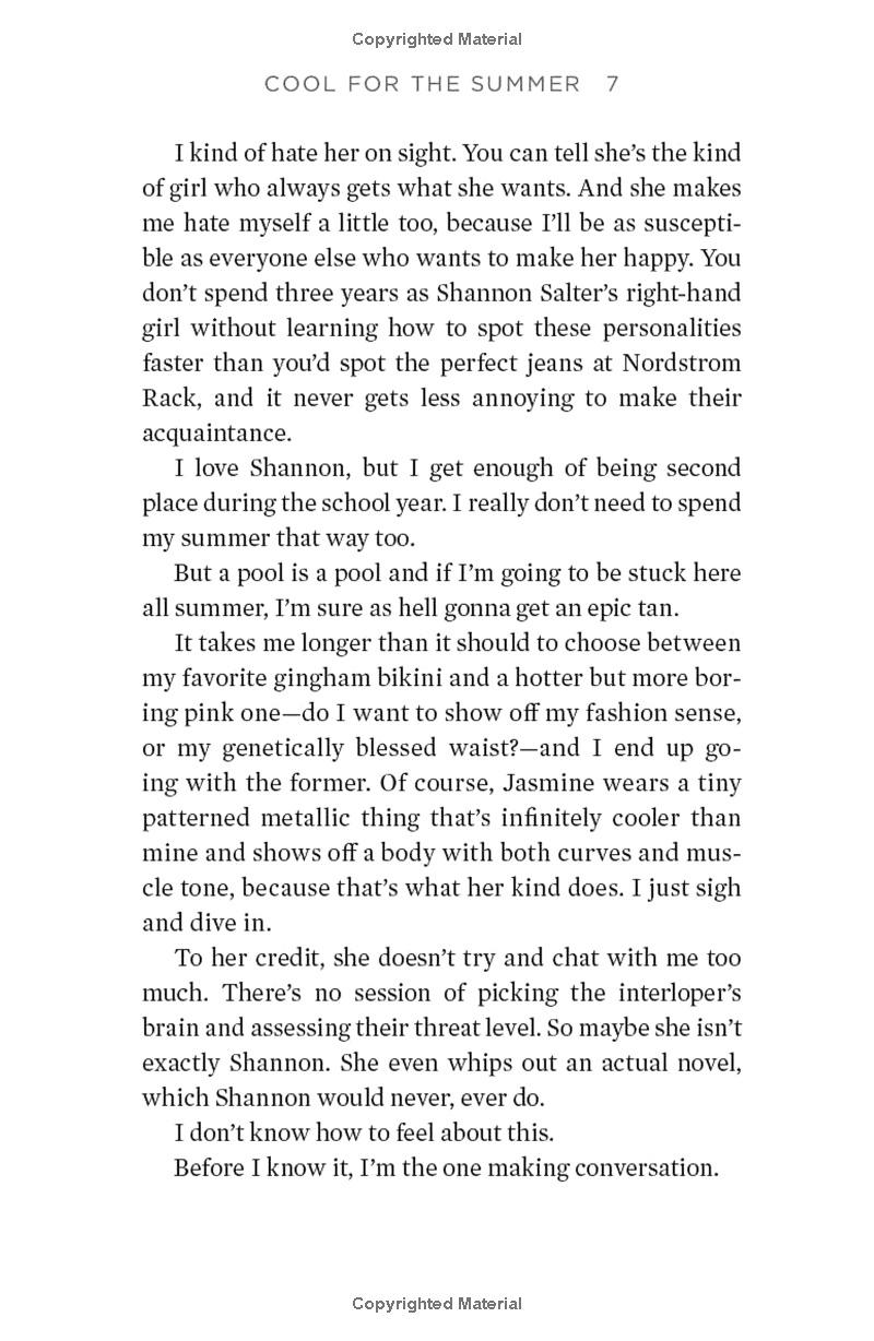 Sách ngoại văn: Cool For The Summer