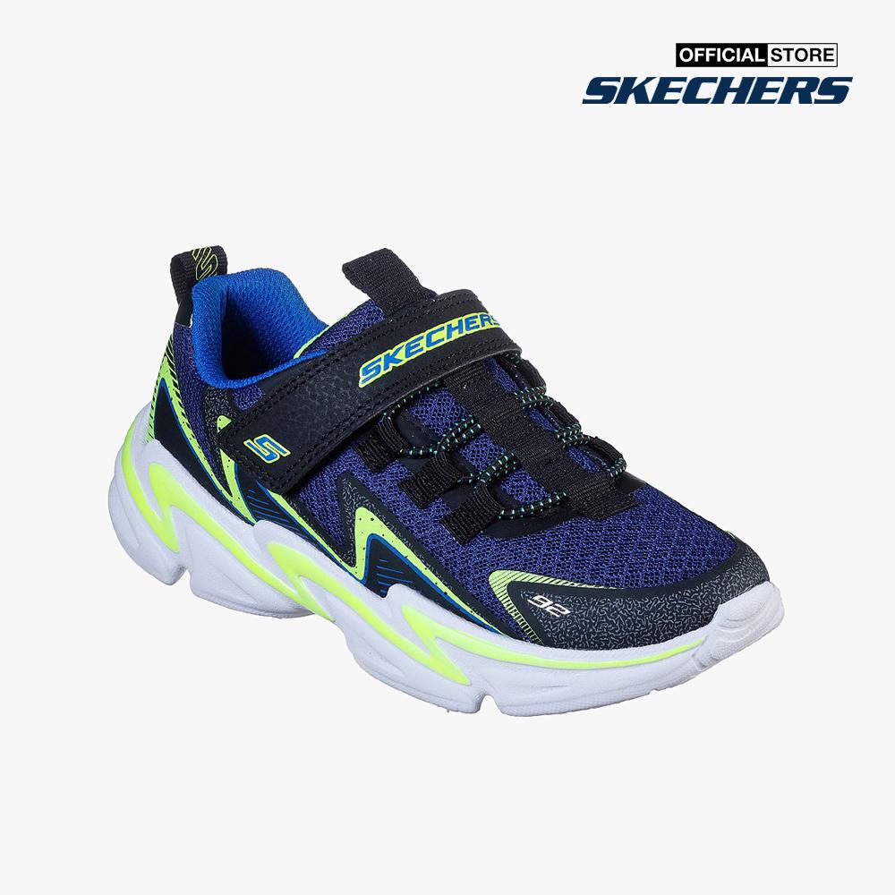 SKECHERS - Giày sneakers bé trai Wavetronic 403603L-BKNV