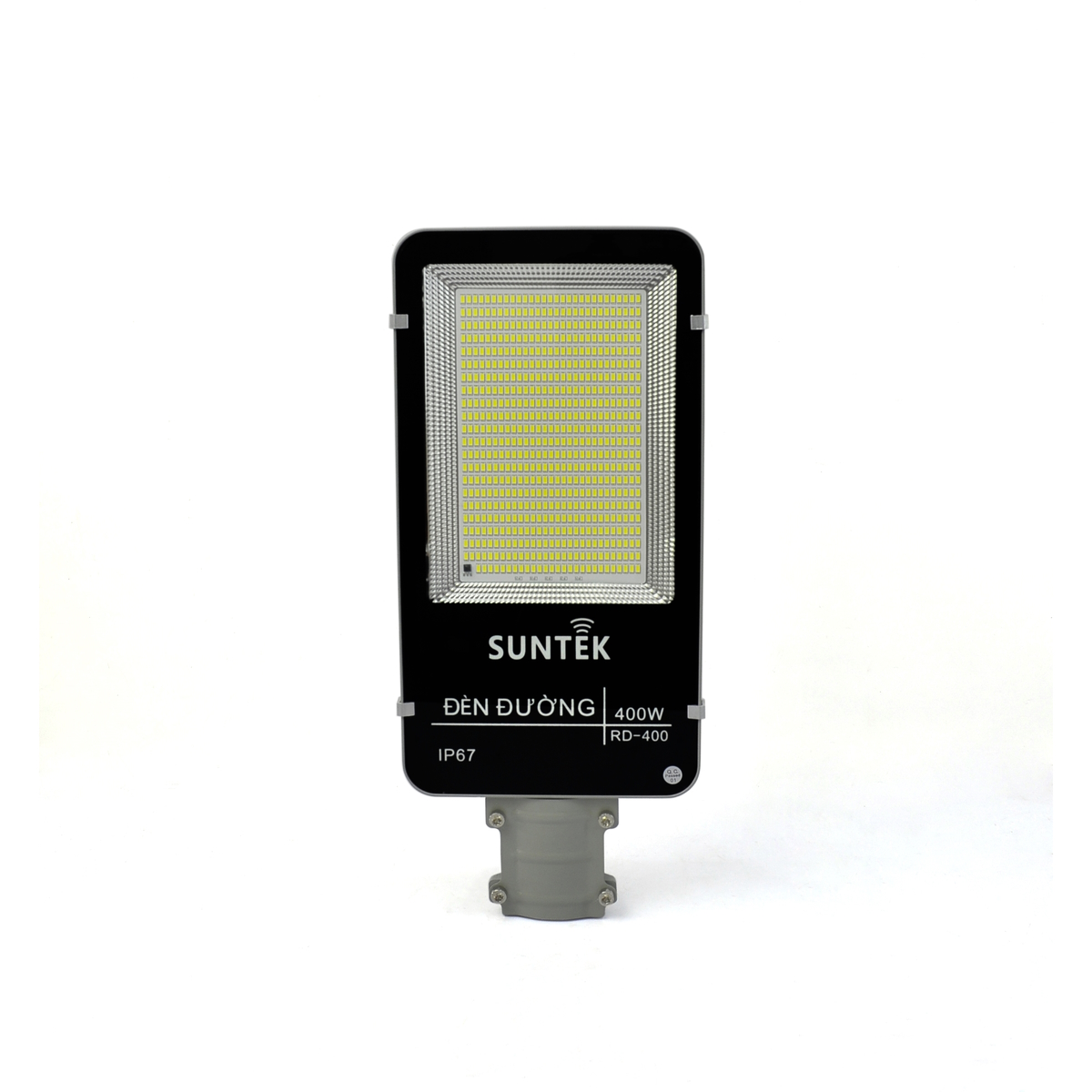 Đèn Đường Năng Lượng Mặt Trời SUNTEK Solar Street Light RD-400 400W - Sáng 12h liên tục | Tự động Bật/Tắt | Điều khiển Từ xa | Chống Bụi/Nước/Va đập/Sét - Hàng Chính Hãng - Bảo hành 18 tháng