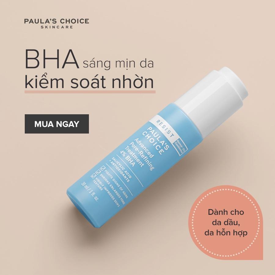 Tinh Chất Tái Tạo Tế Bào Cho Da Lão Hóa Resist Advanced Pore - Refining Treatment 4% BHA  (Mã 7791)