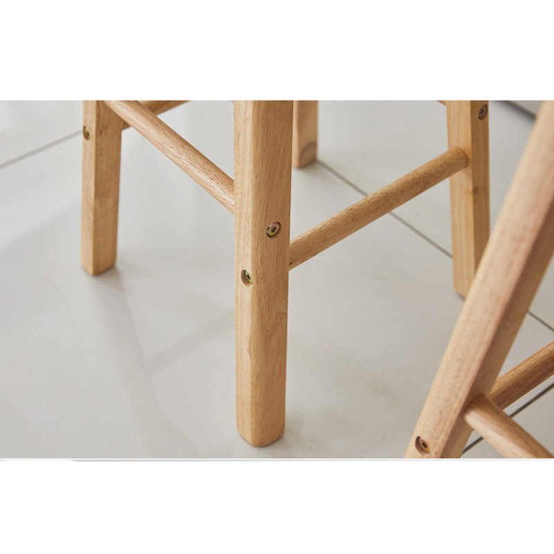 Ghế Gỗ Bar stool Thiết Kế Hiện Đại Phong Cách NỘI THẤT TC205 Gỗ cao su - cao 60cm