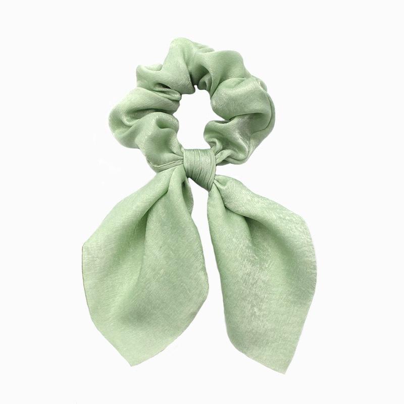 DÂY BUỘC TÓC/ CỘT TÓC NƠ SCRUNCHIES CÓ SẴN 10 CM, SATIN VÂN, TINH TẾ, SANG TRỌNG, TIỆN DỤNG, KTC.M18