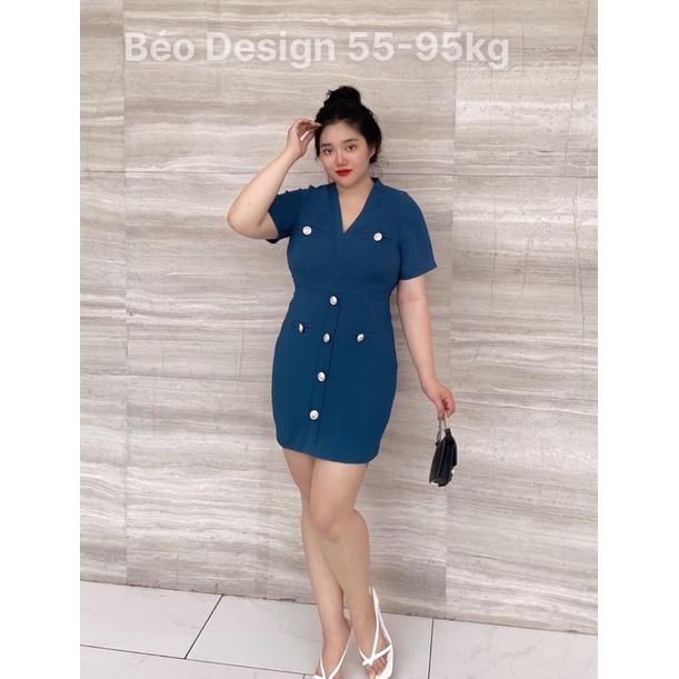 Đầm body chéo ngực Bigsize