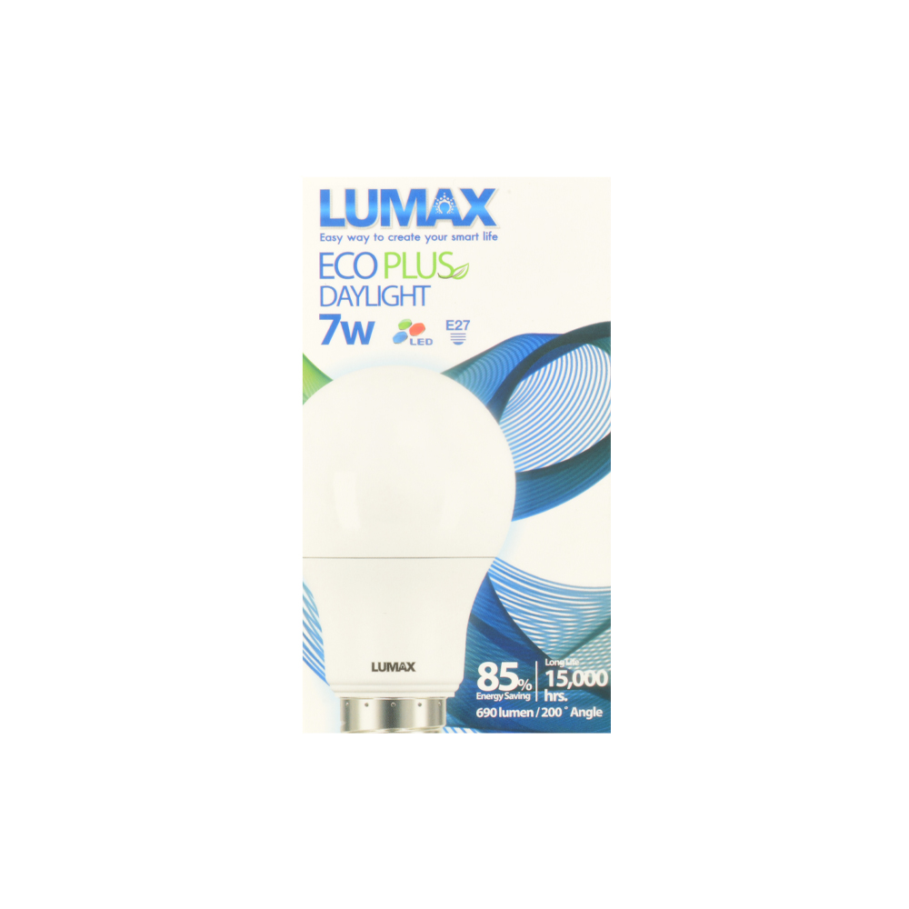 Bóng đèn LED BULB LUMAX#ECOBULB-690LM/865/7W/E27/ECO DAYLIGHT