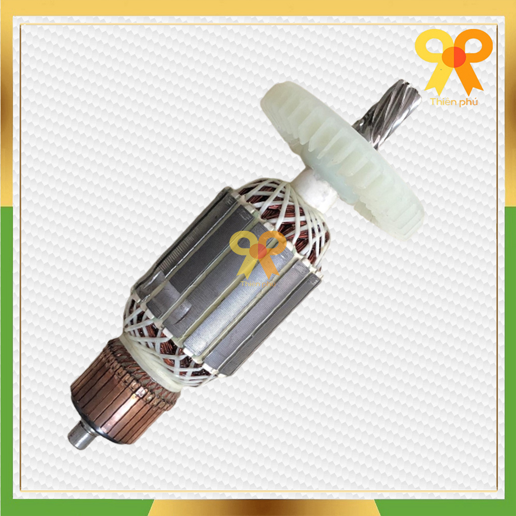 Rotor máy cắt sắt cho Crown Nhông 7 răng dấu huyền thân 55mm Dài 213mm