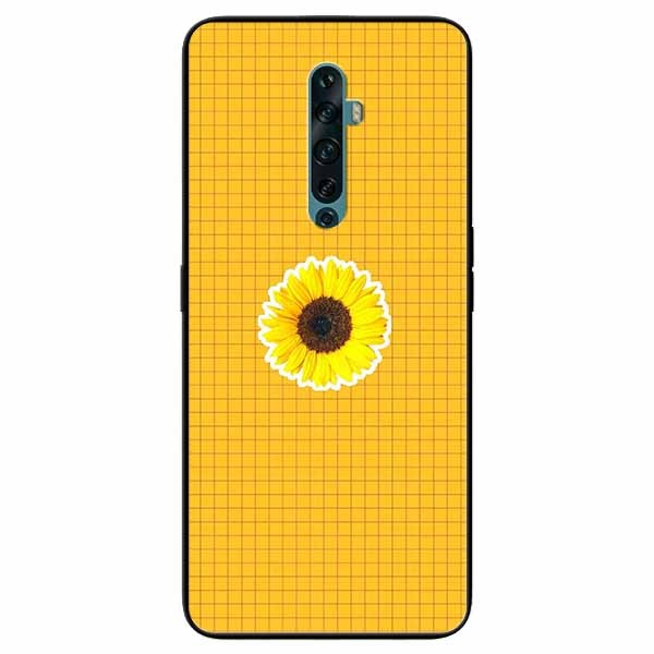 Ốp lưng in cho Oppo Reno 10x Mẫu Ô Cúc Vàng