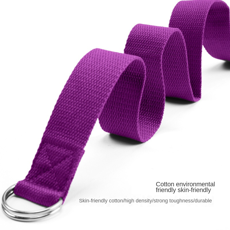1PCS điều chỉnh thể thao kéo dài dây đeo dây đai d-ring gym gym eo chân tập thể dục yoga Color: 1pcs H
