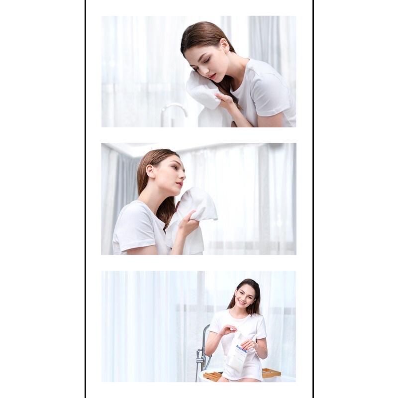 KHĂN LAU MẶT DÙNG 1 LẦN 100% BÔNG TỰ NHIÊN