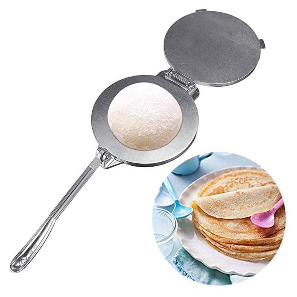 Máy ép Tortilla , dụng cụ ép mỏng bột làm bánh bền và dễ sử dụng