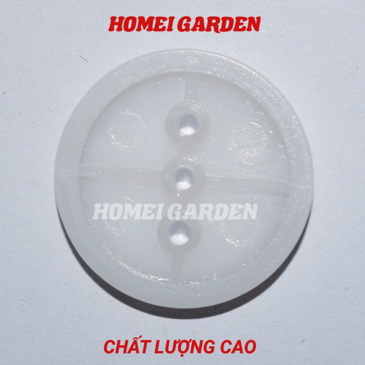 3 cái ròng rọc nhựa mini 24mm trục 2mm DIY mô hình - HM0060