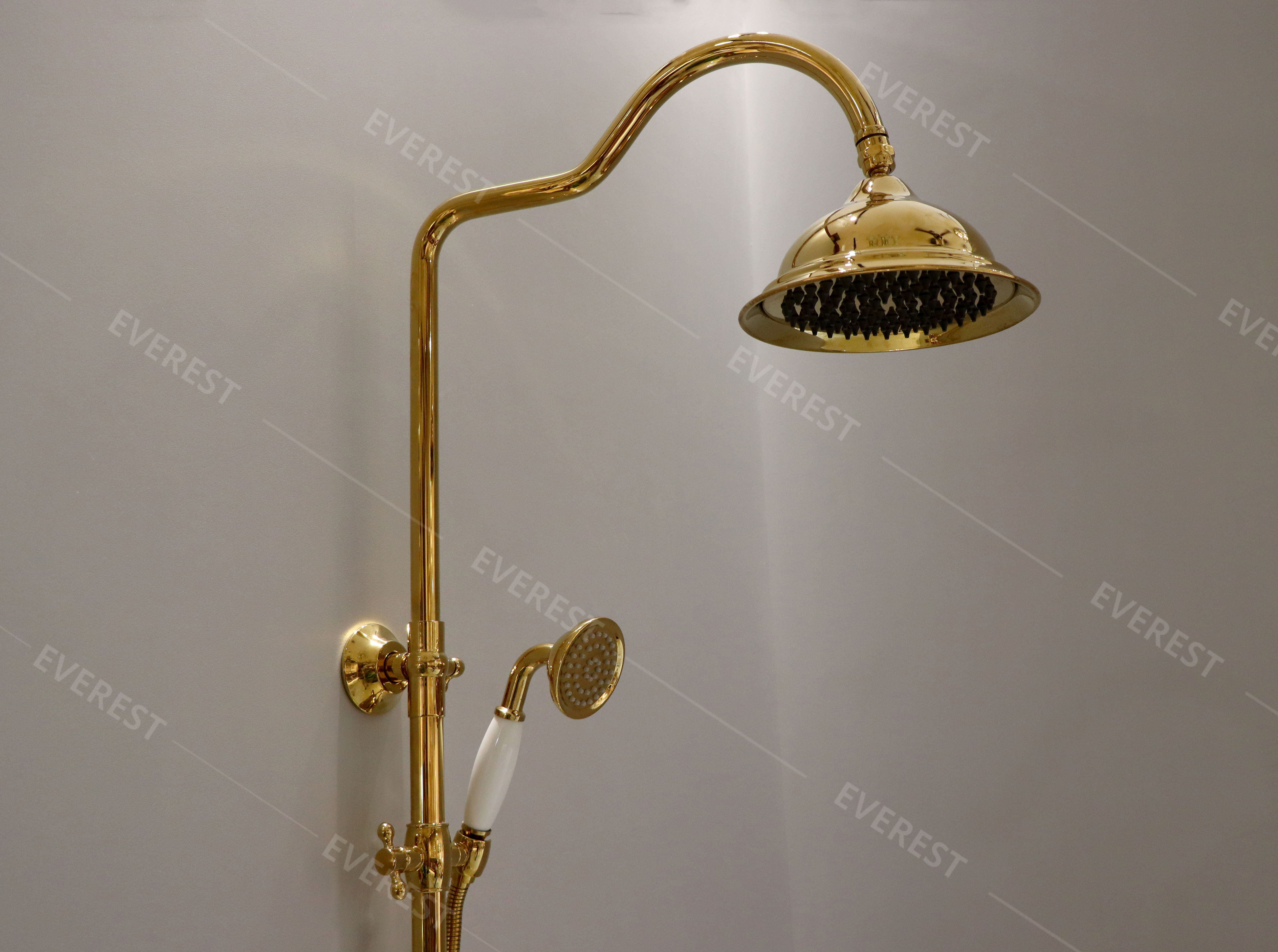 Sen cây tắm đứng mạ vàng EVEREST EV-MV02