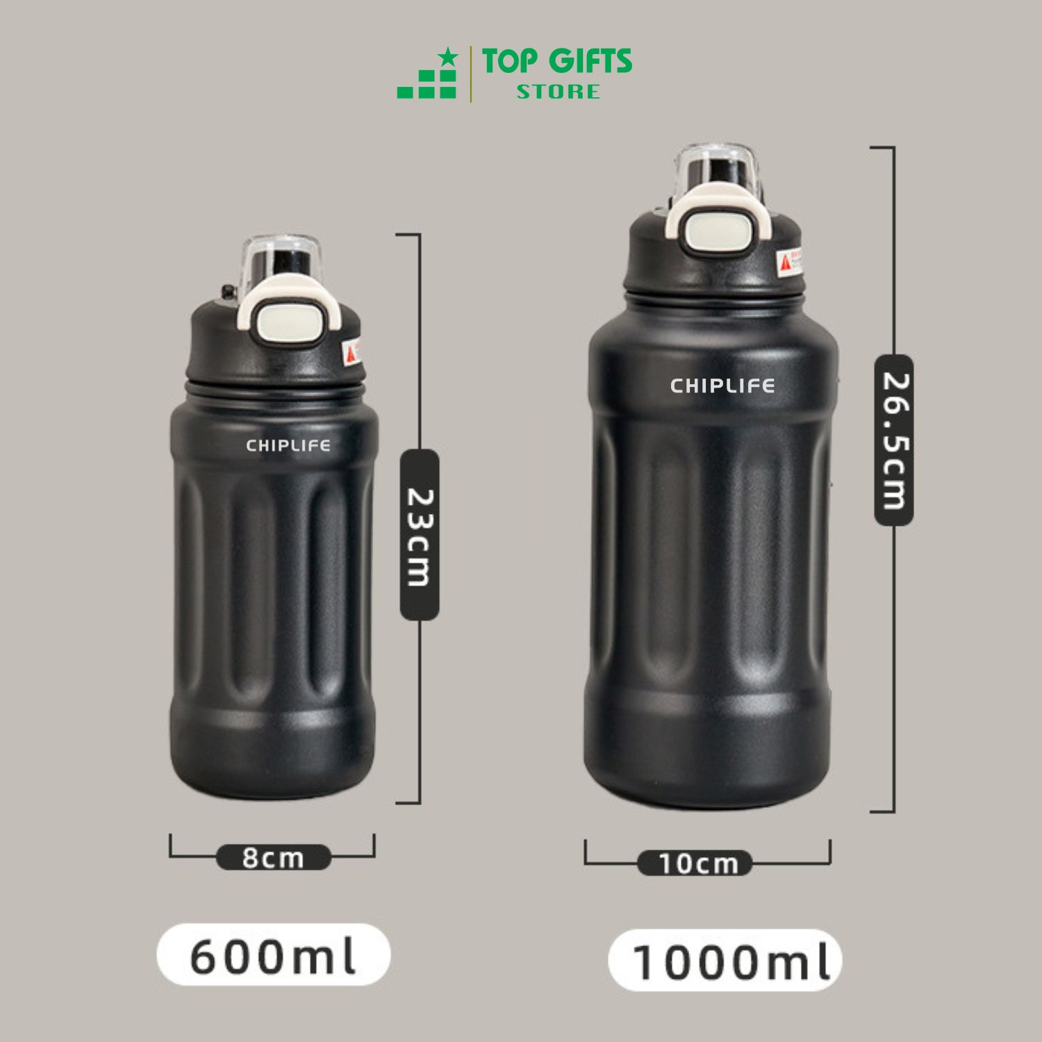 Bình giữ nhiệt BGN161 SUS316 600ml - 1000ml không gỉ - An toàn