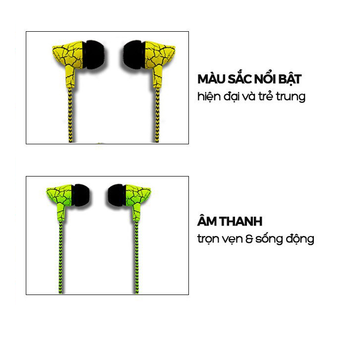 Tai nghe LAPU LP-T9 Super Bass Universal Earphone