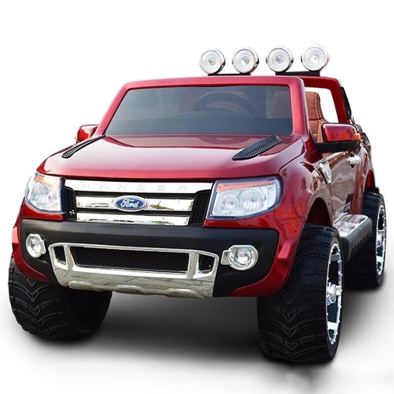 Ô tô xe điện trẻ em địa hình FORD RANGER XLS 2 chỗ 4 động cơ ghế da cao cấp ( Đỏ-Đen-Trắng-Xanh