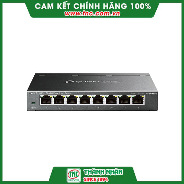 Switch TP-Link TL-SG108E- Hàng chính hãng