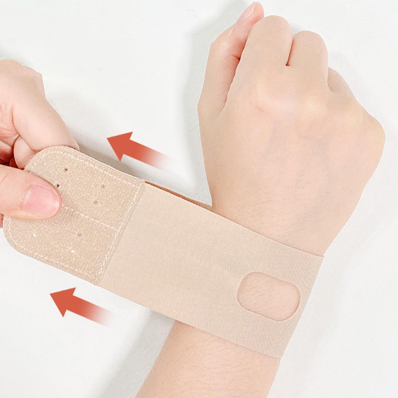 Wrist Brace Flexible Sprain Protection Wristband Thin Fitness Adjustable