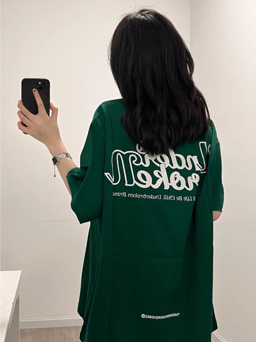 Áo thun tay lỡ form rộng - phông nam nữ cotton oversize - T shirt under broken - 2N Unisex