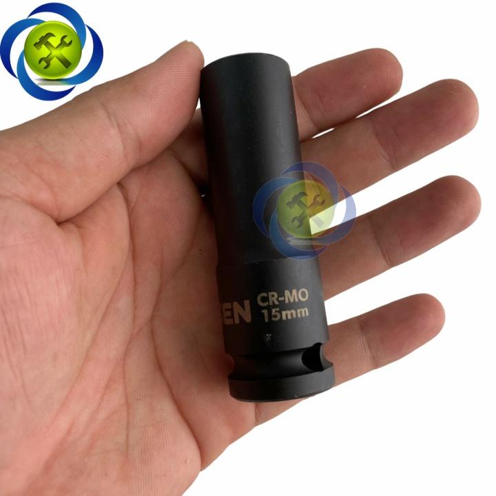 Tuýp 15mm 1/2 đen dài Tolsen 18265 loại 6 cạnh thép CR-MO