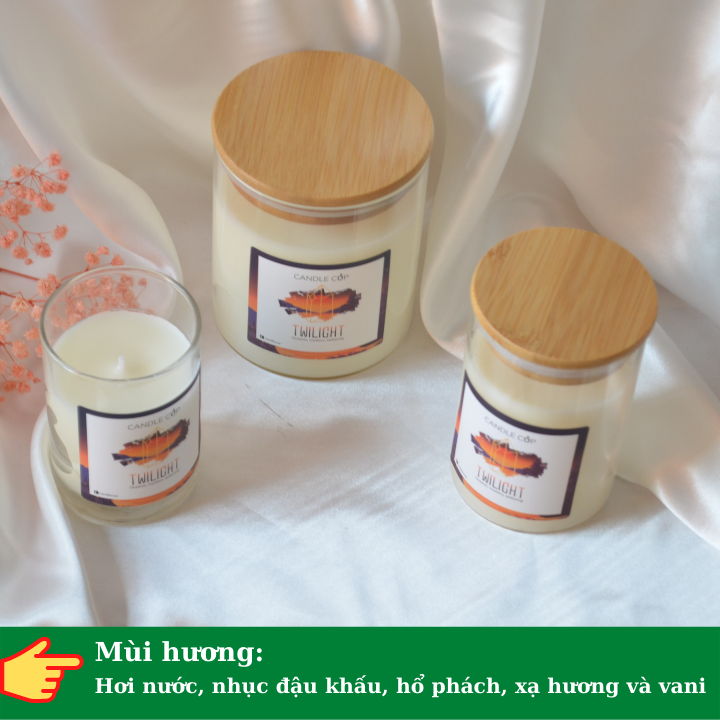 Nến Thơm Thiên Nhiên Candle Cup - Mùi TWILIGHT