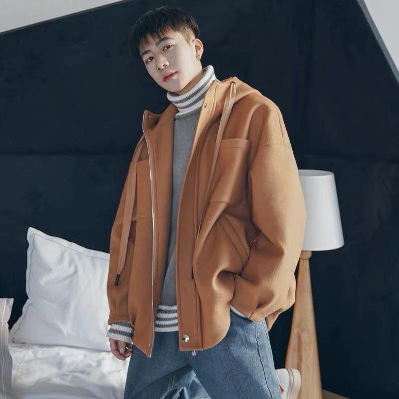 ÁO KHOÁC NỈ NAM TÚI HỘP PHONG CÁCH HÀN QUỐC