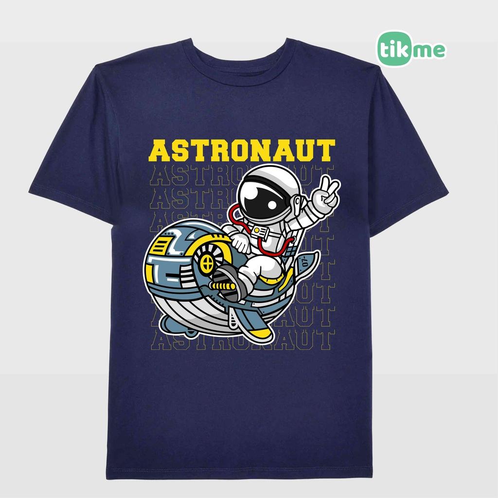 Áo thun cotton unisex phi hành gia tổ lái size XS-3XL 100% cotton