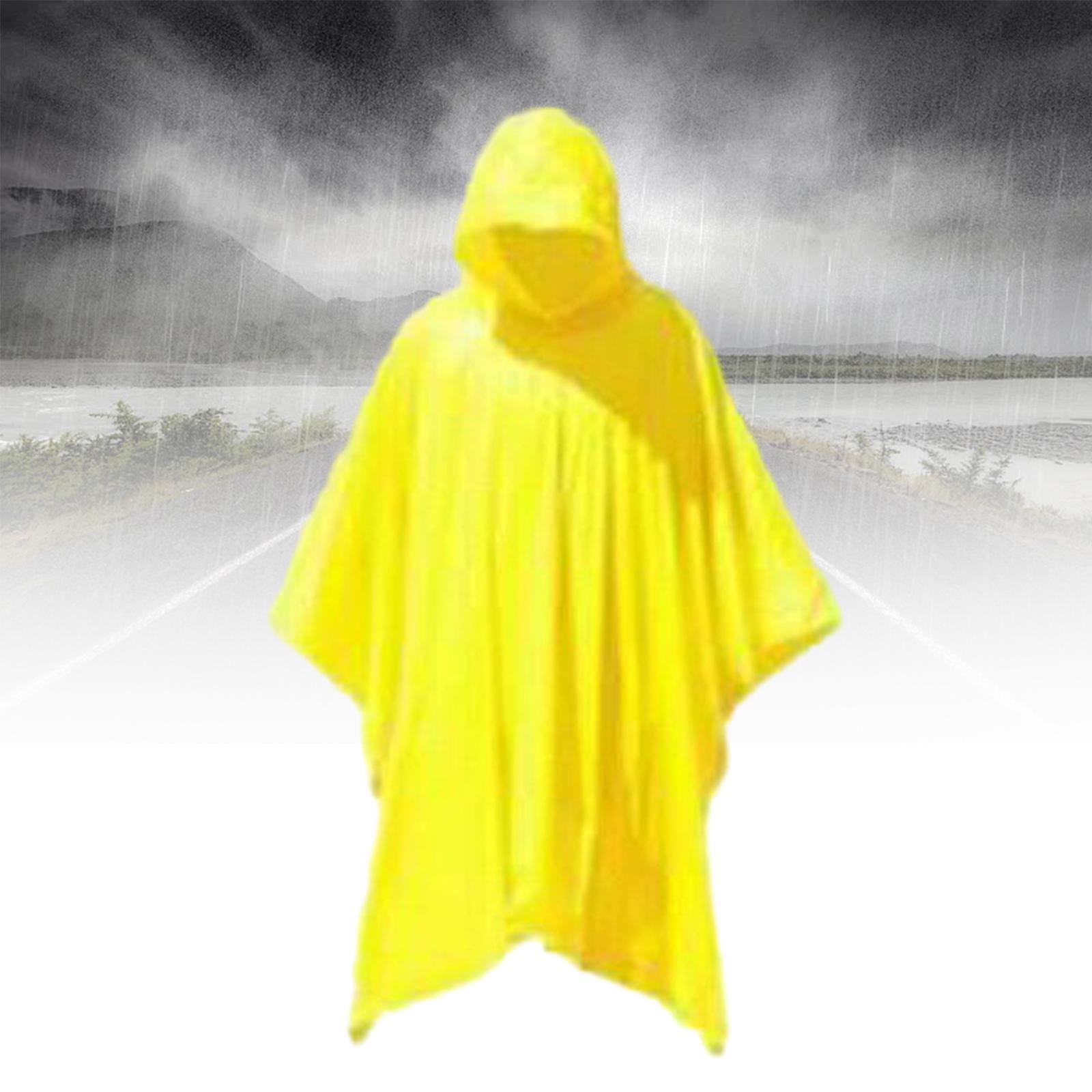Rain Ponchos Thick Long Raincoat for Fishing Outdoor Activities