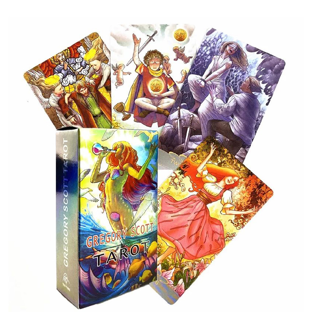Bài Tarot Gregory Scott Tarot Óng Ánh Đá Thanh Tẩy